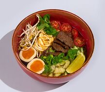Холодный корейский суп кукси