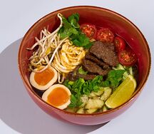 Кукси холодный корейский суп
