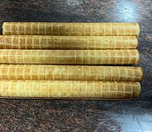 Трубочки со сгущенным молоком