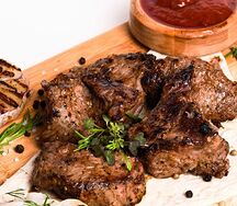 Шашлык из говядины (мякоть)