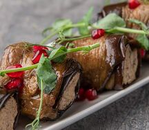 Баклажаны с грецкими орехами