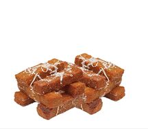 Острые гренки с чесноком и сыром