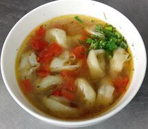 Суп с пельменями