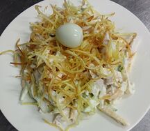 Салат гнездо