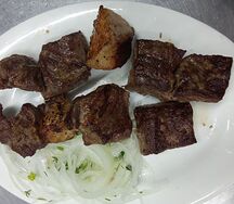 Шашлык из говядина