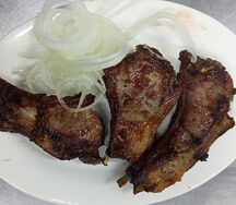 Шашлык из корейки