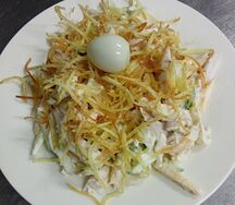 Салат гнездо