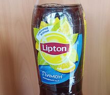 Липтон лимон черный