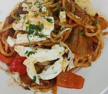 Жареный лагман