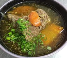 Суп с бараниной