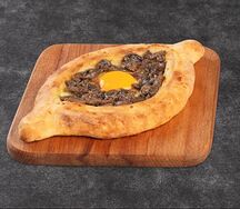 Хачапури аджарские с грибами