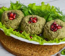 Пхали из стручковой зелёной фасоли