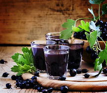 Морс из черной смородины домашний