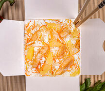 Wok по-тайски с курицей и рисом