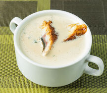 Суп Сливочный с угрем