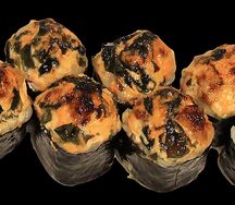 Запеченный ролл Унаги вакаме