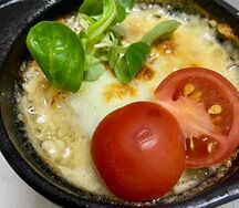 Жюльен с курицей и грибами