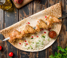 Шашлык из острых куриных крылышек