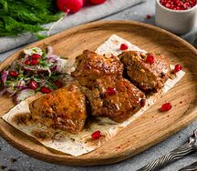 Шашлык из cвинoй шейки