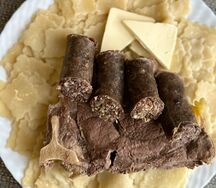 Хинкал тонкий с сушеным мясом