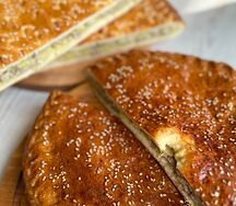 Даргинское чуду с мясом и картошкой