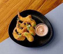 Креветки темпура