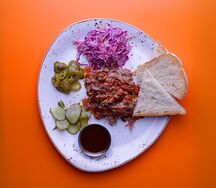 Рваная свинина BBQ