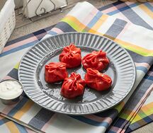 Манты с тыквой и мускатным орехом