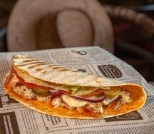 Кесадилья с курицей