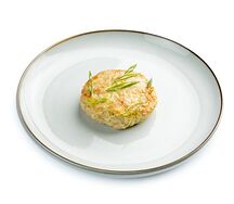 Куриные оладьи с кабачками
