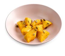 Тыква запеченная с семечками