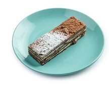 Наполеон шоколадный