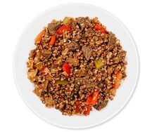 Гречневая каша с говядиной и овощами