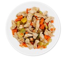 Цыплёнок с овощами