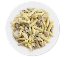 Пенне с цыплёнком и грибами