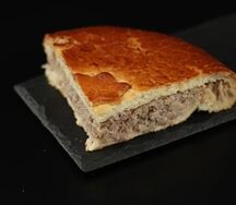 Четверть пирога с мясом
