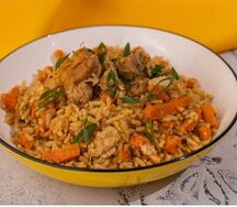 Плов с курицей 