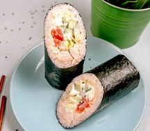 Ролл Суширрито с копченой курицей