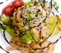 Салат с морепродуктами
