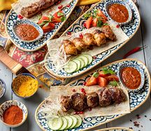 Шашлык по-кавказки из куриного бедра