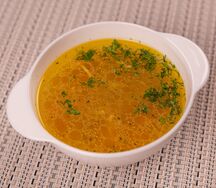 Суп-лапша домашняя с курицей