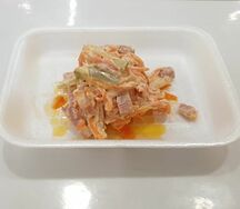 Ветчина и корейская морковь