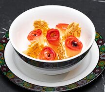 Эремсек с пряными яблоками