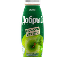 Բնական հյութ Դոբրի խնձոր 