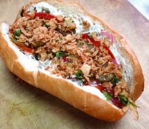 Хот-дог с куриным мясом