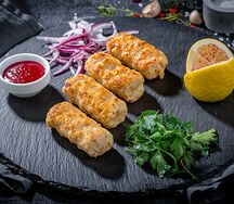 Люля-кебаб из осетрины