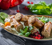Баклажаны с ореховой начинкой