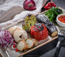 Шашлык из овощей