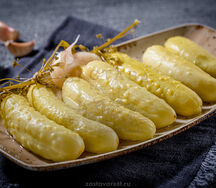 Огурцы маринованные по-бакински