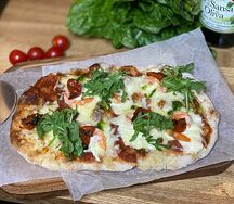 Креветки и страчателла